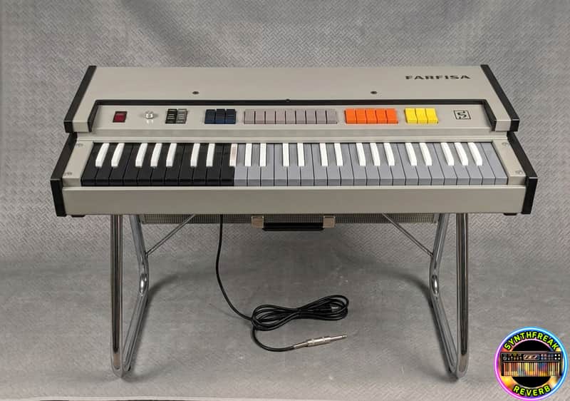Farfisa Fast 5 ✅ All Silicon Transistor ✅RARE Vintage from 70s Combo Organ ✅ Classic 70s Sound ✅ Cleaned & Fully Checked ✅ Worldwide Shipping image 1