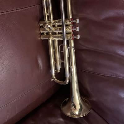 Getzen 300 Bb Trumpet SN K9440 (100% new clear lacquered brass) image 5