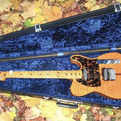 H. S. Anderson Madcat (Prince Tele) 1972 Flame Maple - RARE image 1