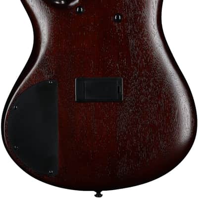Ibanez SR506A 6-String Electric Bass - Mahogany Brown Burst Low Gloss image 8
