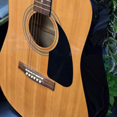 Fender FA-100 Spruce/Basswood Dreadnought 2010s Acoustic Guitar - Natural image 4