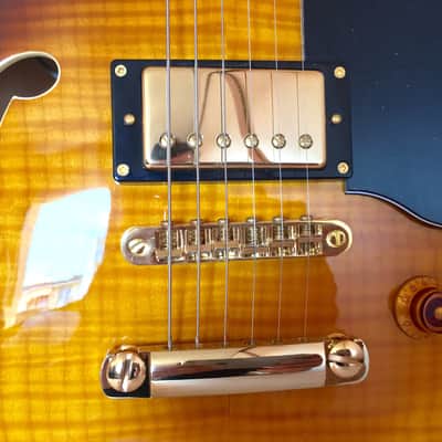 Splendide Guitare électrique Washburn HB35 TS Semi-Acoustique Tobacco Sunburs image 5