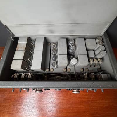 1938 Collins Radio Co. 12H-6 Console tube mixer broadcast preamp image 4