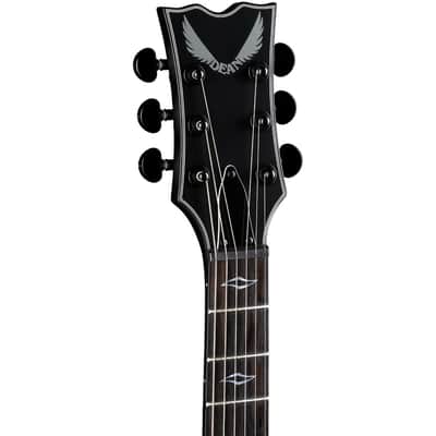 Dean Thoroughbred Select Satin Black Electric Guitar with Fluence Pickups - SALE image 3