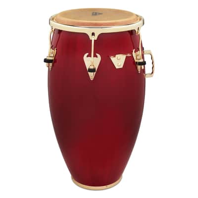 Latin Percussion LP Matador 12 1/2" Tumba Oak Red Gd (M754S-RW) image 5