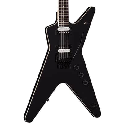 Dean Guitars ML X Floyd Electric Guitar in Black Satin