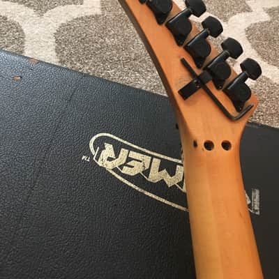 SUPER RARE, AUTHENTIC, VINTAGE 1980's Kramer American Baretta w/ ORIGINAL HARD SHELL CASE image 11
