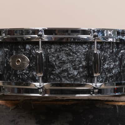 Rogers 5x14 Black Diamond Pearl Dyna-Sonic Snare Drum image 7