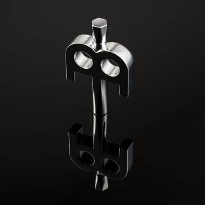 Meinl SB500 Stick & Brush Kinetic Key Chrome Plated image 2