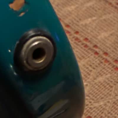 Peavey Patriot 1 humbucker made in the USA 1980’s - Seafoam Green image 14