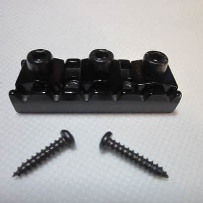 Floyd Rose Jackson® BH43 R3/12-Radius Top Mount for Floyd Rose Locking Nut System - L1 Black image 3