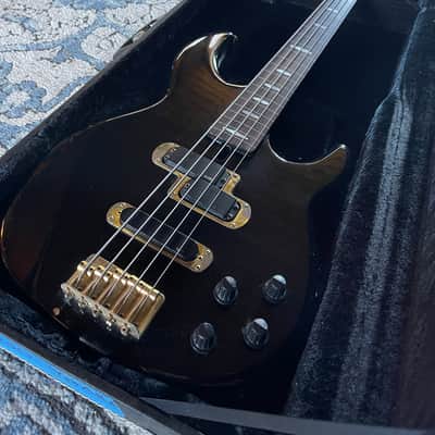 Yamaha BB5000a Fretless Broad Bass V, c 1980, Black Beauty 5 string bass 1980 - Black image 5