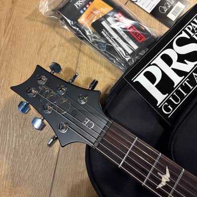 PRS CE24 USA Limited Edition Nitro Finish Black with Satin Neck image 4