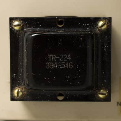 Newcomb Pathfinder Model E-20 w/ Jensen Imperial Reproducer CA-12 Speaker Owned and Used by Tom Verlaine Head and Cabinet Amplifier, c. 1940s/1965. image 10