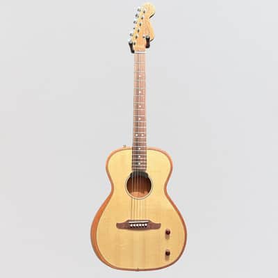Fender Highway Parlor Acoustic-Electric Guitar - Natural image 11