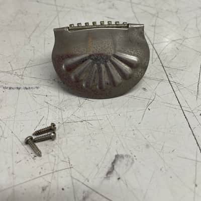 Harmony/Kay Tailpiece 1950,s - Nickel image 1
