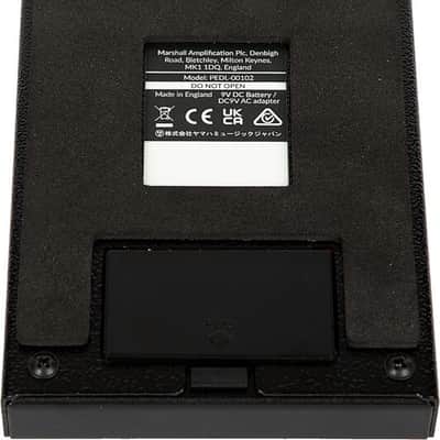 Marshall Shred Master Reissue 2023 - Black, Embossed Script, Gold Print image 2