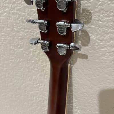 Yamaha FG-365SII 1983 - gloss natural finish on a solid spruce top and a three-piece rosewood back and sides image 17