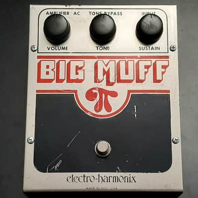 1978 - Op-Amp - Vintage Electro-Harmonix Big Muff Pi V5 (Op Amp Tone Bypass) 1978 - 1980 - Silver image 2