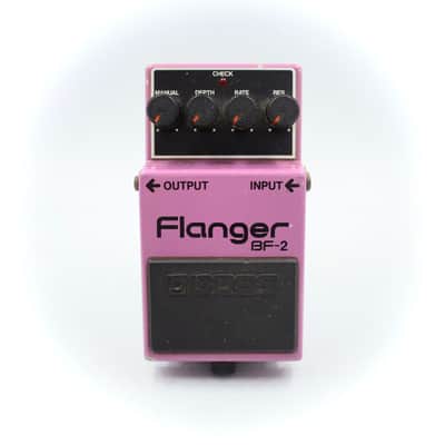 Boss BF-2 Flanger 1982 Made In Japan ACA Vintage Guitar Effect Pedal 254300 image 2
