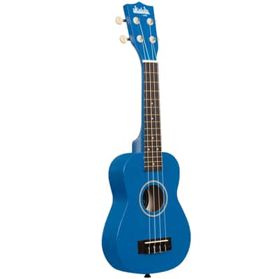 Kala Brand Soprano Ukulele & Bag Ukadelic Blue Ink image 5