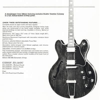 Immagine Gibson ES-150DC 1970 - Walnut - 15