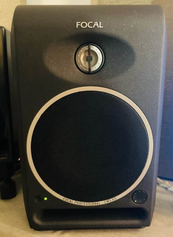 Focal CMS65 6.5" Powered Monitor (Pair) 2010s - Gray image 1