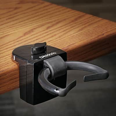 D'Addario Guitar Dock, Bass Dock, Turn Any Surface With A Flat Edge Into A Secure Guitar or Bass Stand image 5