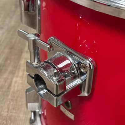 Pearl Export EX 13"x11" Rack Tom Drum Late 1980's - Coral Red image 7
