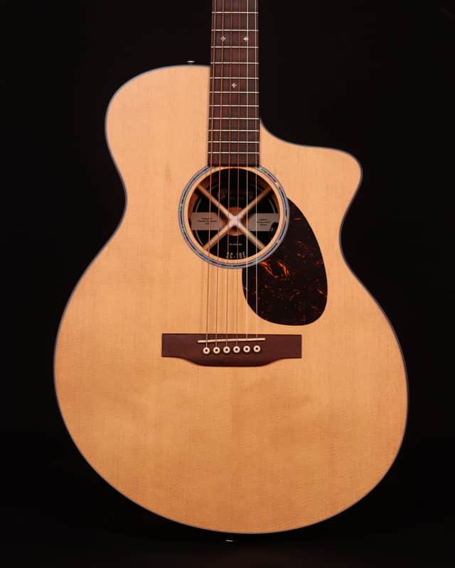 Martin SC-10E Modern Satin Dreadnought Acoustic Electric, Martin E1 Pickup, Bag Included image 1