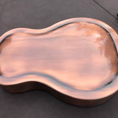 Recording King RM-991-M Tricone Resonator Guitar Champagne Matte & Gigbag image 8