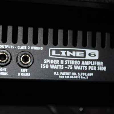 Line 6 Spider II/ 150-Watt/75 Per Side Stereo 2x12" Digital Modeling Guitar Combo image 10