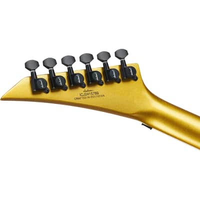 Jackson X Series Soloist SLX DX Electric Guitar - Laurel Fingerboard, Gold Bullion image 5
