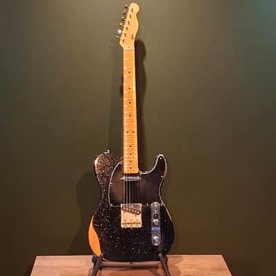 Fender Brad Paisley Road Worn Esquire - Black Sparkle image 4