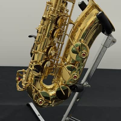 Yamaha YAS-82ZII Custom Z Alto Saxophone 2010s - Lacquered Brass image 4