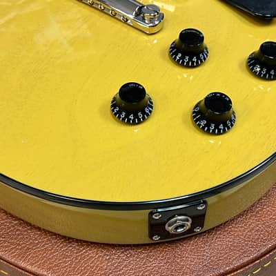 2025 Gibson USA Les Paul Standard '50s Mahogany Top Electric Guitar TV Yellow image 5