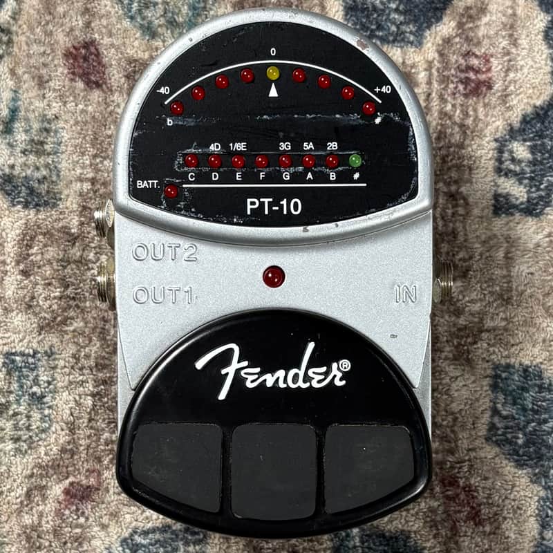 Fender PT10 Pedal Tuner