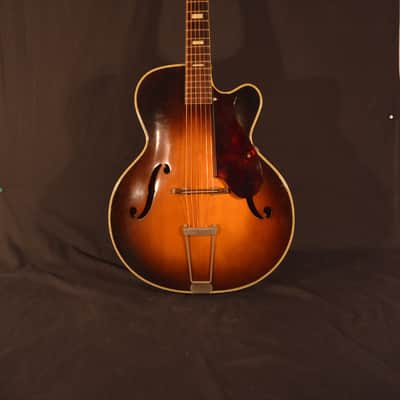 Vintage 1950's Harmony H-1311 Cremona Archtop Guitar with Venetian Cutaway - w/ OSS Case image 1