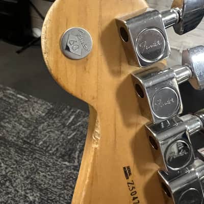 Fender Stratocaster 60th anniversary 2000s - Creme / Olympic white image 11