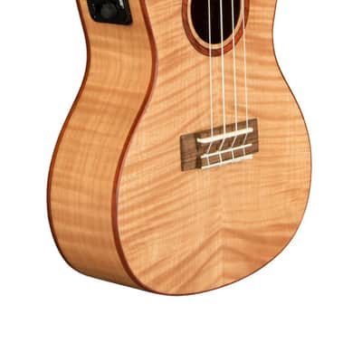Lanikai Flame Maple Concert Cutaway A/E Ukulele w/ Kula Preamp (FM-CEC) image 2