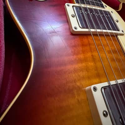 2024 Gibson Custom Shop 1959 Les Paul Standard Reissue (R9) – Murphy Lab Ultra-Light Aged - Factory Burst image 10