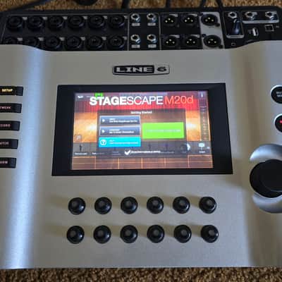 Line 6 StageScape M20d Digital Mixer 2010s - Black image 3