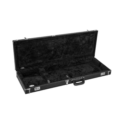 NEW Fender Classic Series Wood Case - Strat/Tele - Black image 2