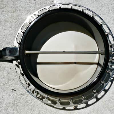 Vintage ​1963 G​ibson TB 100 4 String ​Tenor Banjo ​With ​Non-Original Banjo Gigbag - PV Music String Shop Inspected. Detailed, Setup with New Strings and Tested - Excellent Playing / Sounding / Looking Condition image 22