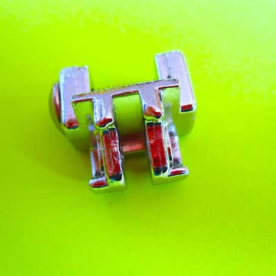 Pearl Bass Drum Pedal Chain Connector Link Bracket Part - Vintage (NOS) image 3