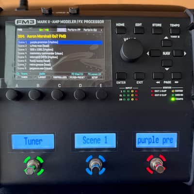 Fractal Audio FM3 Mark II Turbo Amp Modeler / FX Processor 2023 - Present - Black image 2