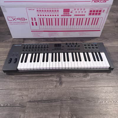 Nektar Impact LX49+ USB MIDI Keyboard Controller 2016 - 2021 - Black image 1