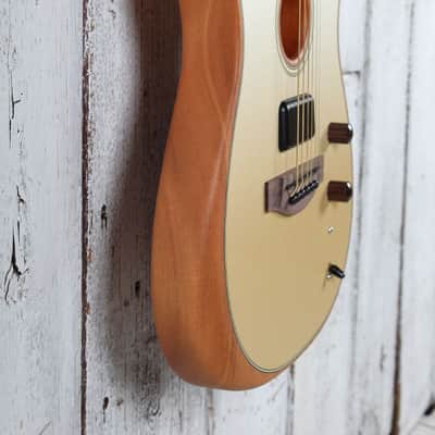 Fender Finneas Acoustasonic Player Telecaster Acoustic Electric Guitar w Gig Bag image 11
