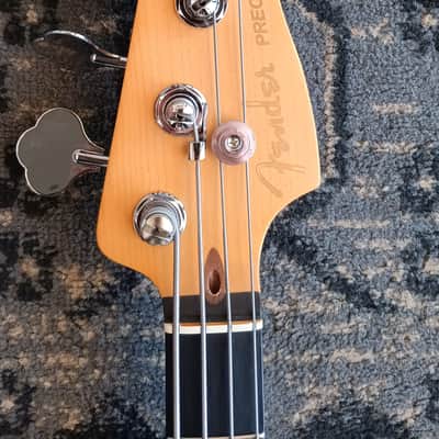 Fender American Ultra II Precision Bass with Ebony Fretboard 2024 - Present - Noble Blue image 14