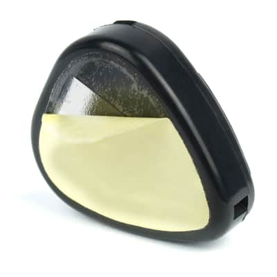 Omikron Guitar Pickholder "Black" Stick-On non-marring adhesive Two Pieces + Picks image 3
